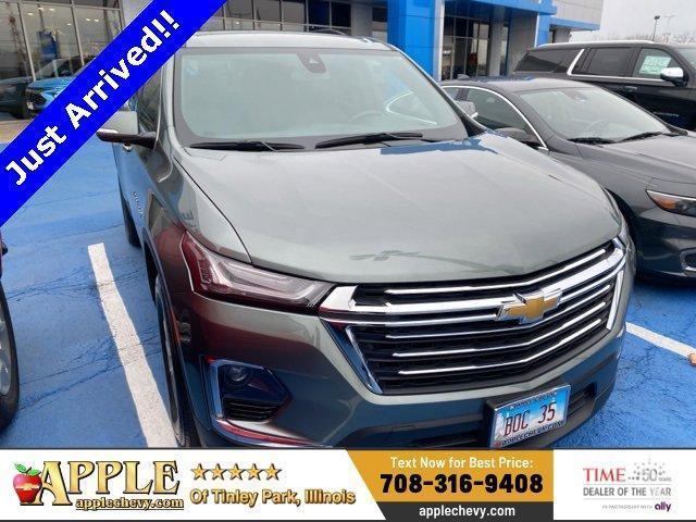 2022 chevrolet traverse lt leather