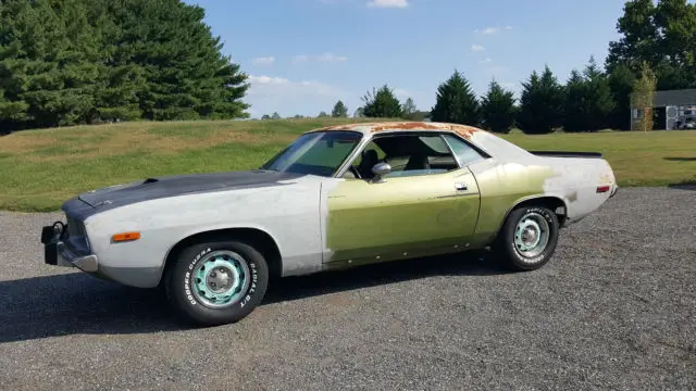 1973 plymouth cuda barracuda original paint build sheet dealer bill of sale
