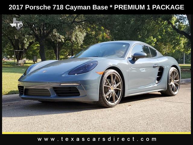 2017 porsche 718 cayman s