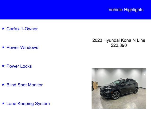 2023 hyundai kona n line