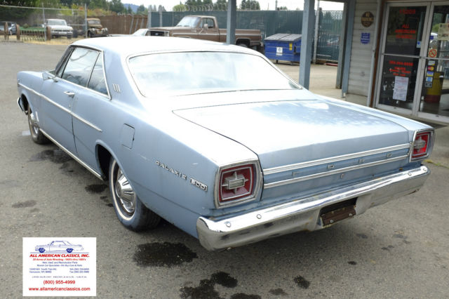 1966 ford galaxie, 2 door hardtop, 390, auto, solid west coast car