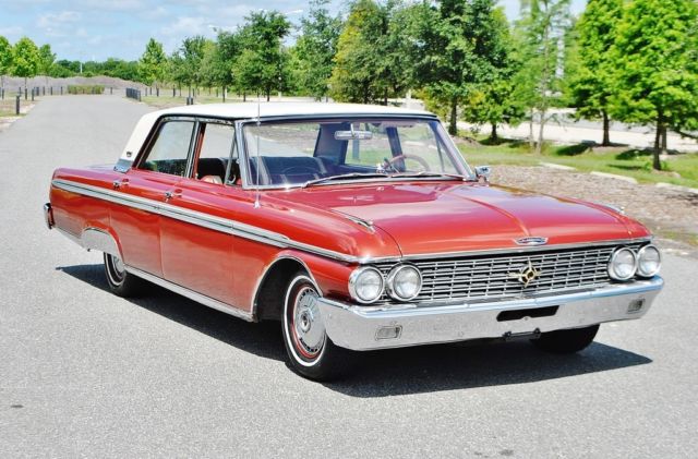 beautiful 62' ford galaxie 500 sedan 352 v8 power steering runs and drives great