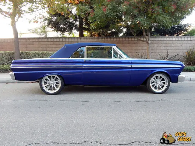 1965 ford falcon futura convertible resto-mod 302 4bbl v8 c4 auto a/c ps