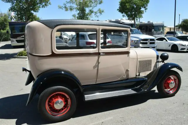 1928 ford model a tudor classic car vintage car collector show car very original