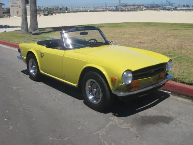 tr6 orig california overdive car, never rusty, very well sorted & drives great
