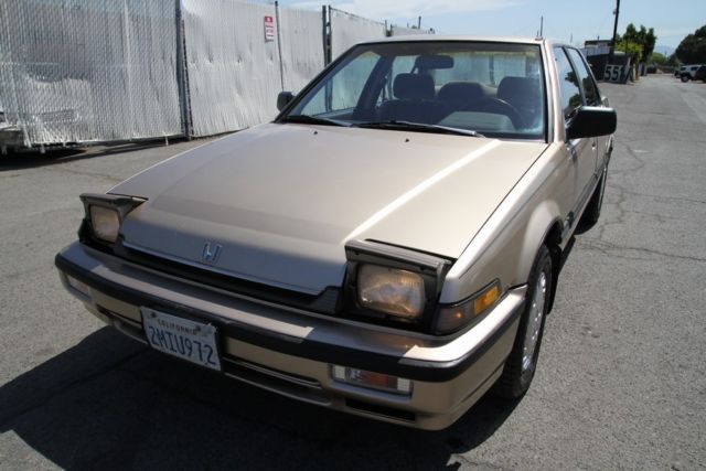 1989 honda accord lx manual 4 cylinder no reserve