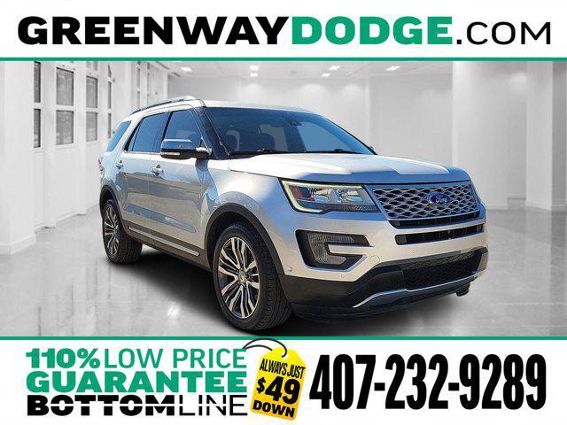 2016 ford explorer platinum