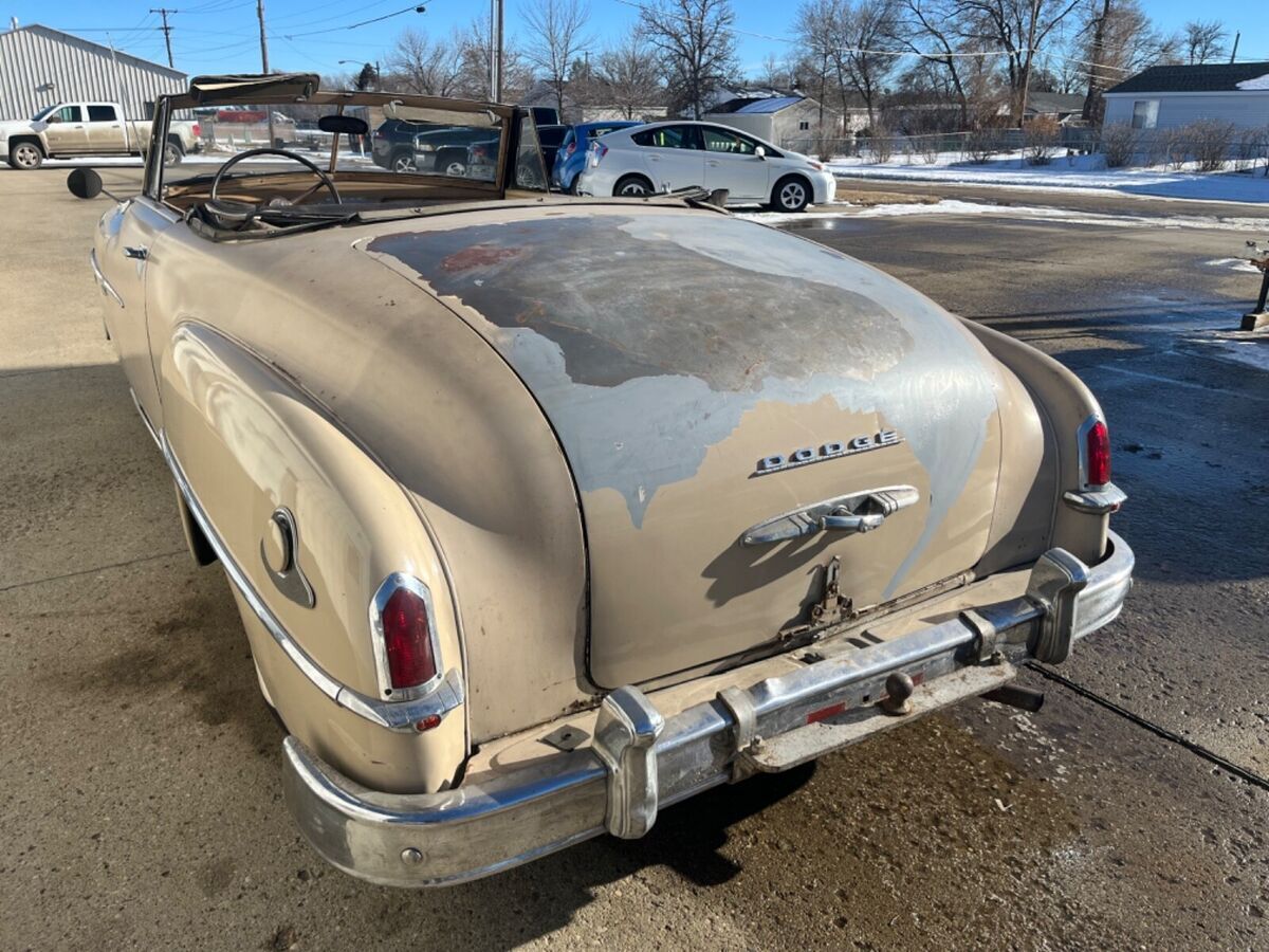 1950 dodge wayfarer roadster sportabout convertible