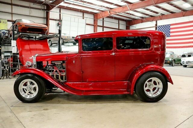 1930 ford model a street rod 1 maroon coupe 381ci v8 automatic