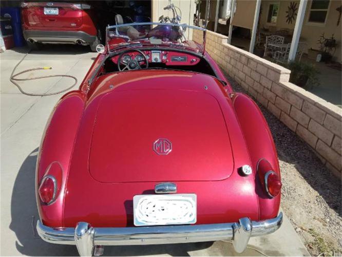 1957 mg mga in cadillac, michigan