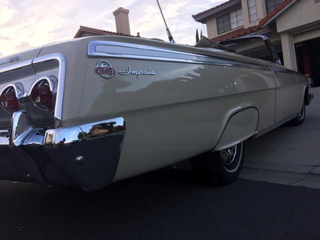 1962 chevrolet impala super sport convertible ss