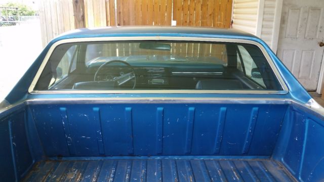 1969 el camino ss 396 matching numbers drive train