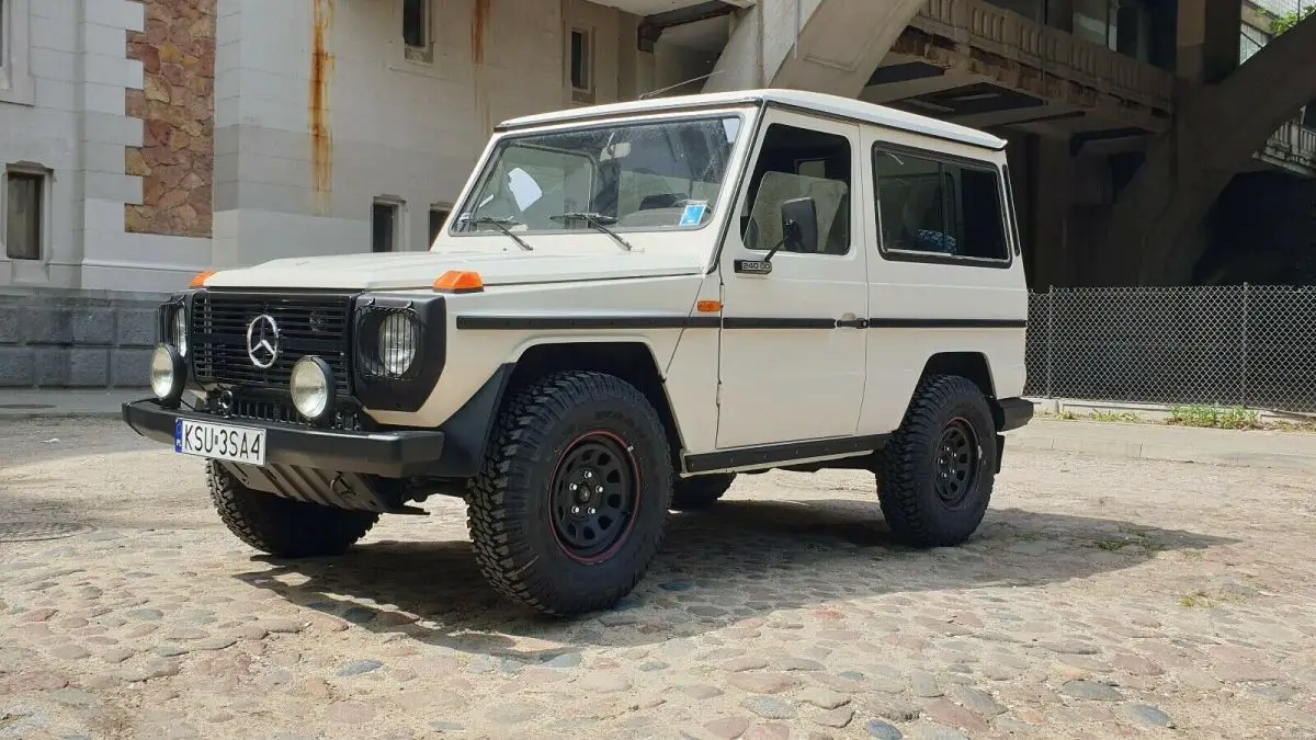 1984 mercedes-benz 240gd g-class suv white 4wd manual