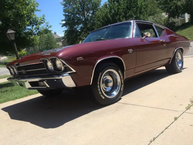 rare 1969 chevelle 300 deluxe ss post 454 th 400 12 bolt posi 3:73 gears