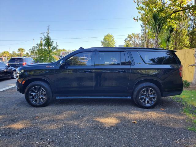 2021 chevrolet suburban z71 lux pack, rear media & nav pack airride