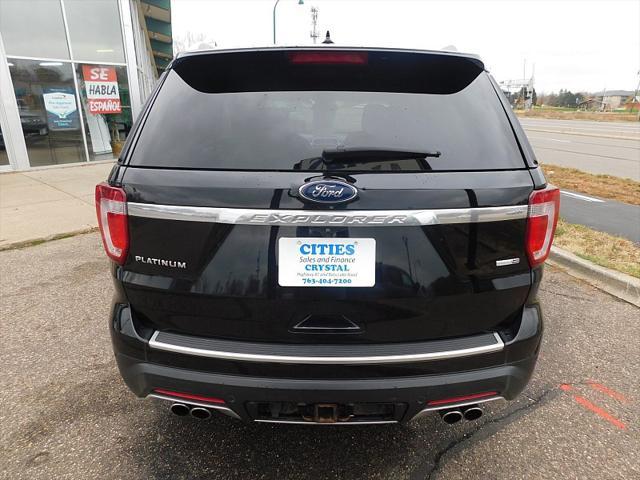 2018 ford explorer platinum