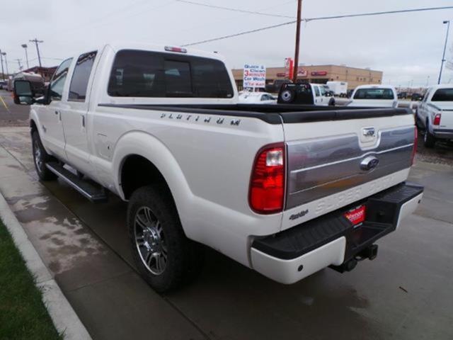 2015 ford f-350 super duty platinum 4x4 platinum 4dr crew cab 6.8 ft. sb srw pickup for sale in cody, wyoming