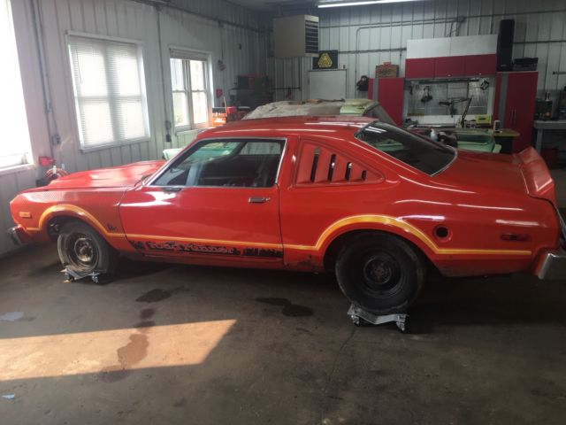 1977 plymouth road runner super pak 360 auto spitfire orange: no reserve!!