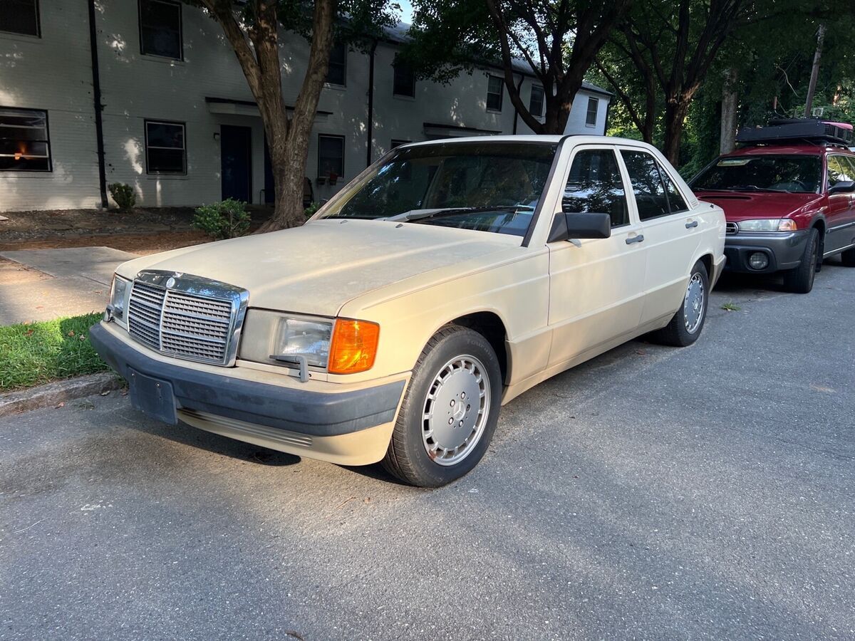 1989 mercedes-benz 190-series sedan brown rwd automatic e 2.6