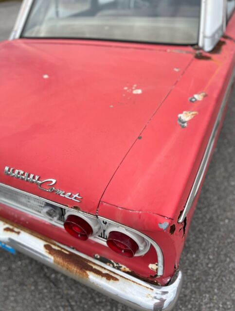 no reserve 1962 mercury comet custom with extra parts ridden hard.put away wet