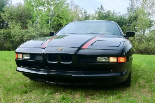 1992 bmw 8 series 850i v12 5.0l 24v 2dr black coupe rare price reduced!!