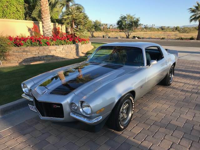 1971 chevrolet camaro split bumper z28