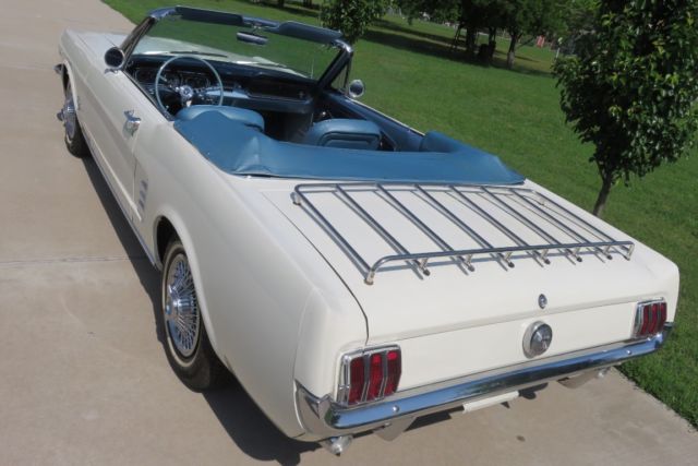 1966 ford convertible mustang 289 c-code 4- speed