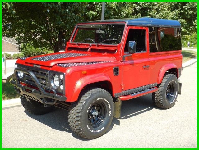 1988 land rover defender 90 wagon restored like new!!