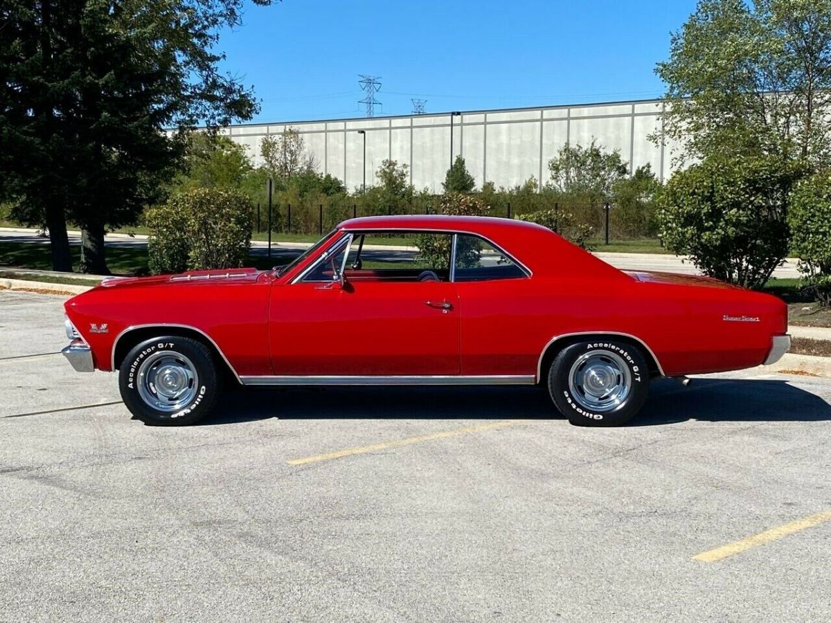 1966 chevrolet chevelle 427 big block engine 4spd 12bolt