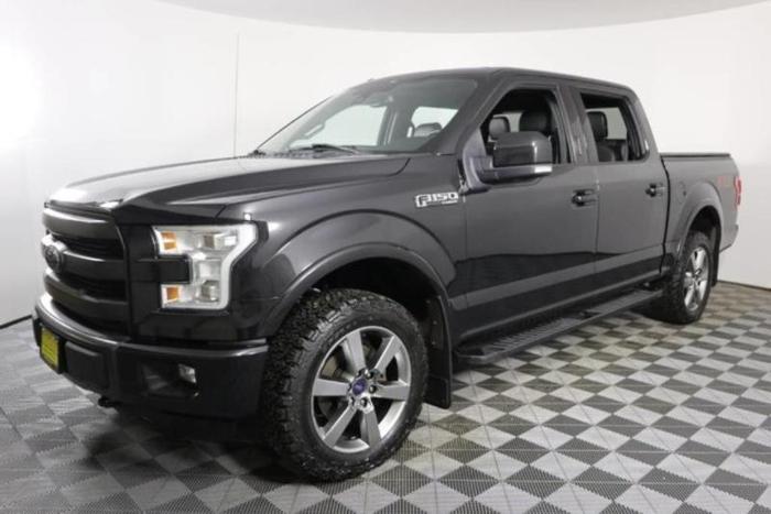 2015 ford f-150 lariat 4x4 lariat 4dr supercrew 5.5 ft. sb for sale in anchorage, alaska