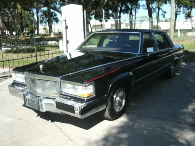 no reserve 1991 cadillac fleetwood de elegance estate find rare color strong v8