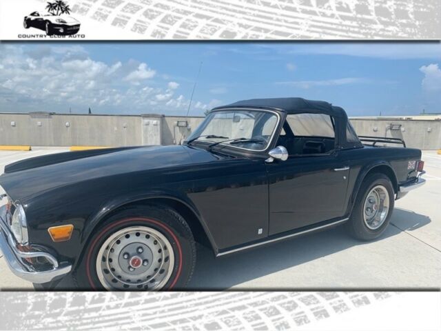 1973 triumph tr6 19963 miles black 2.5 liter inline 6 4 speed