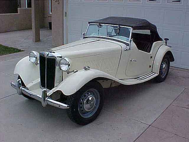 1952 classic yellow mgtd roadster nice and original many new updates