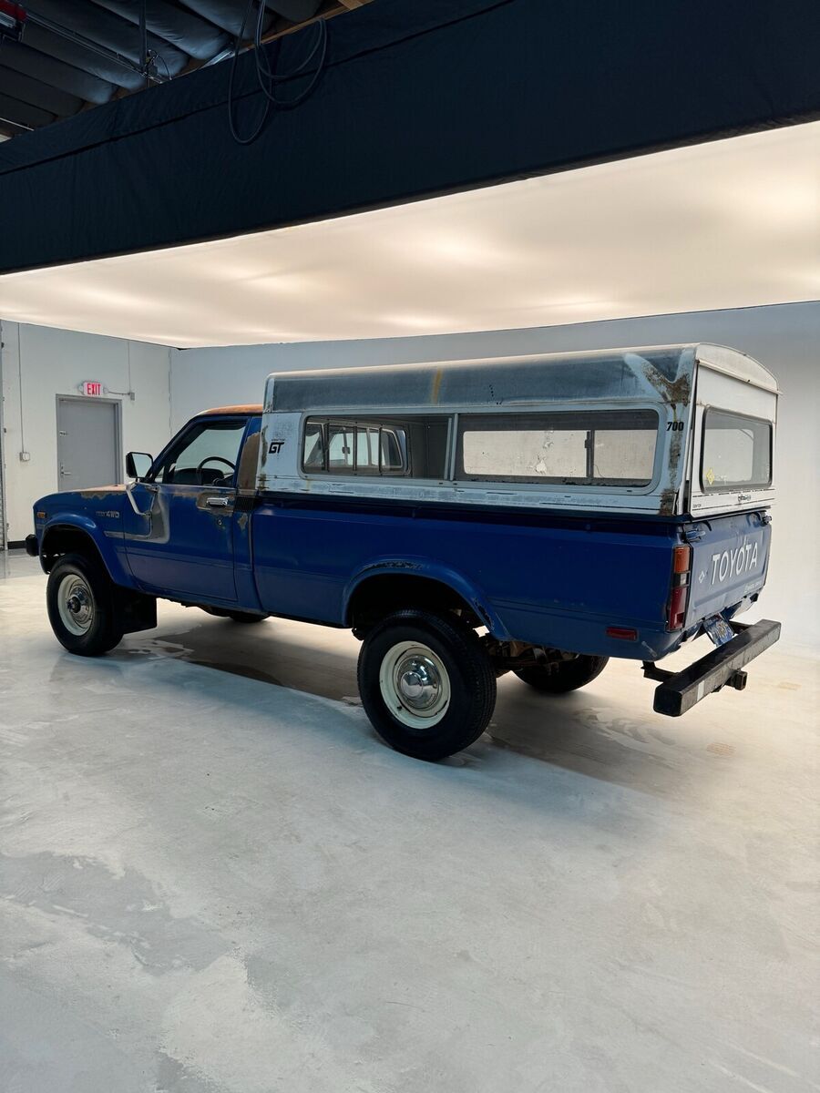 1979 toyota pickup pickup blue 4wd manual sr5 4wd