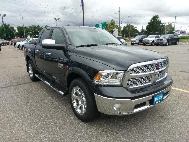 2018 ram ram pickup 1500 laramie 4x4 laramie 4dr crew cab 5.5 ft. sb pickup for sale in billings, montana