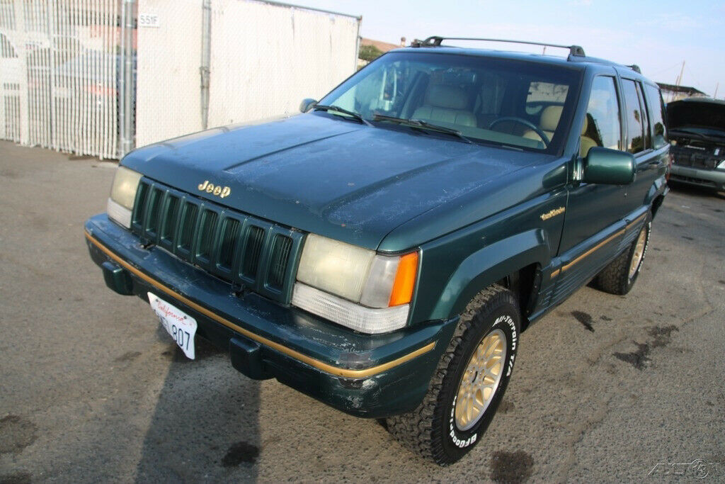 1993 jeep grand cherokee limited 4x4 suv automatic v8 no reserve