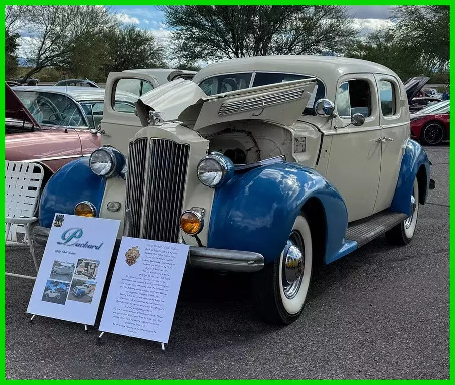 1939 packard "club sedan" 1 of 1 in 1939 200+ miles on new engine and drivetrain