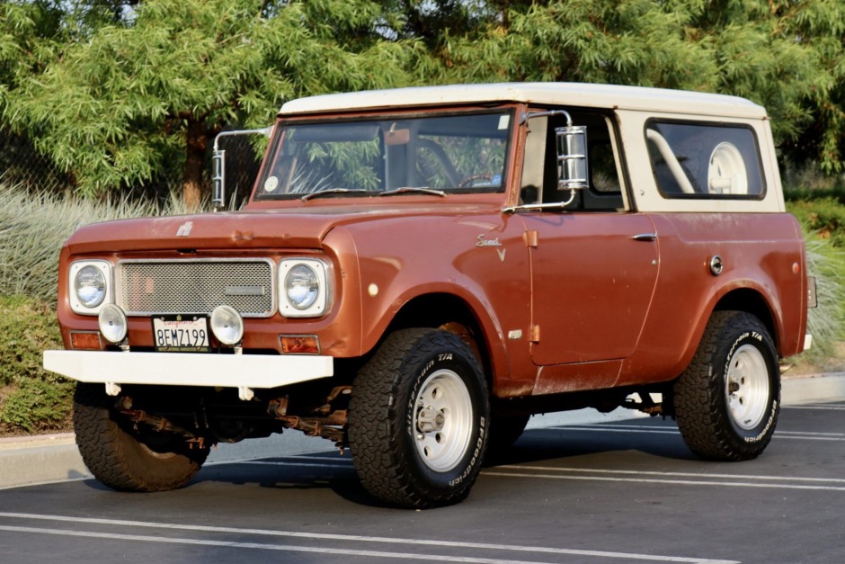 1969 international harvester scout 800a