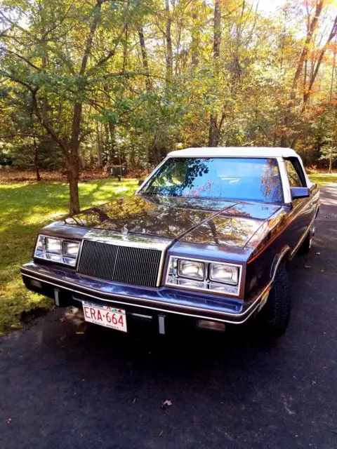 chrysler lebaron convertible mark cross medallion edition 1982 convertible
