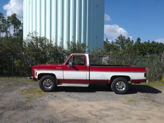 1974 chevrolet c20 pickup camper special no reserve