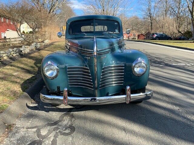 gorgeous 1940 plymouth. p- 9. businessman. coupe