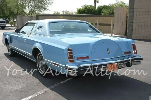1979, lincoln mark v, "luxury group" optioned. low mileage and fun to drive!
