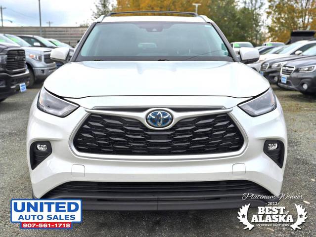 2021 toyota highlander hybrid xle