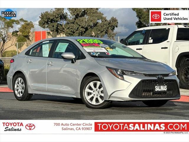 2021 toyota corolla le