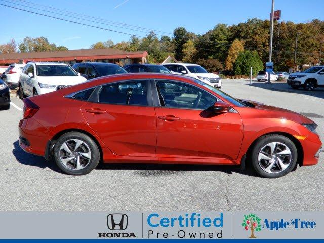 used 2019 honda civic lx sedan fletcher, nc 28732 for sale in carolina hills, north carolina