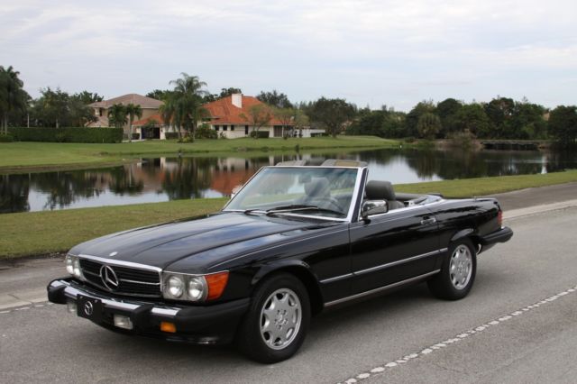 1989 mercedes 560 sl hard/soft top 39k with cold ac