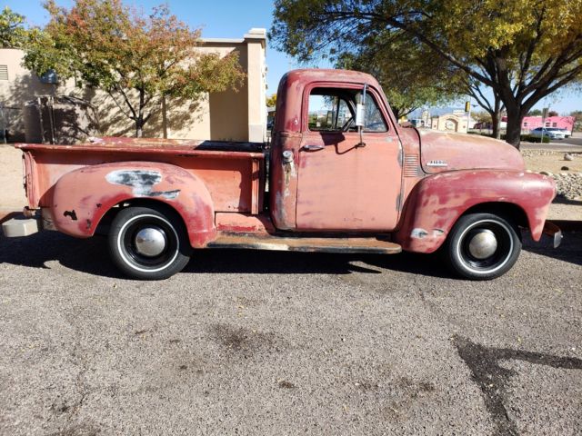 1950 chevrolet 3100 short bed p/u truck