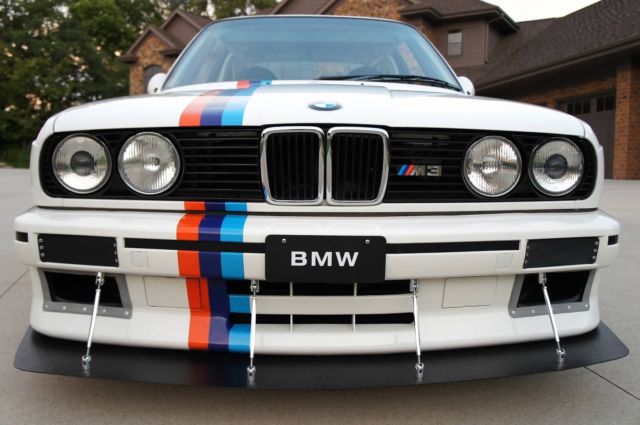 1988 bmw e30 m3! uber-clean sunroof delete! pete mchenry 2.5l w/less 1,000 miles