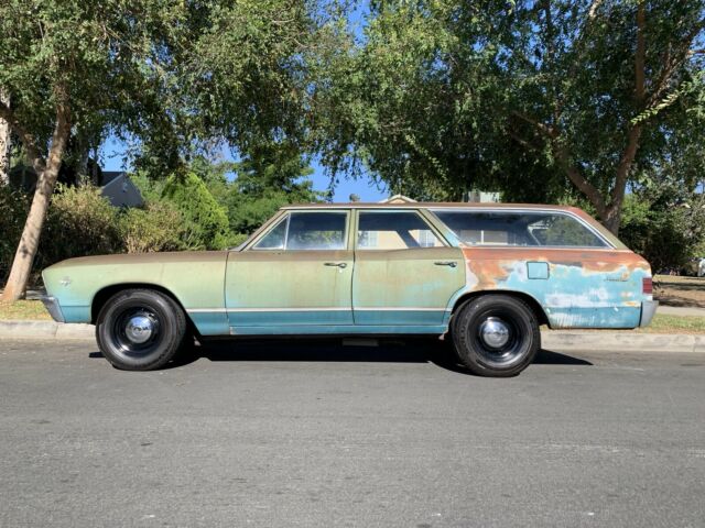 1967 chevrolet chevelle malibu wagon original one owner california car