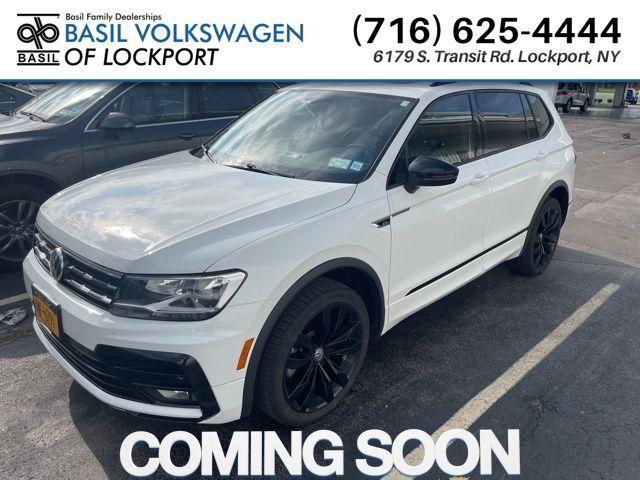 2021 volkswagen tiguan 2.0t se r-line black
